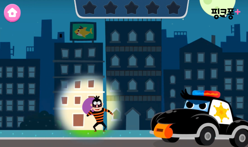 Police car chase mission