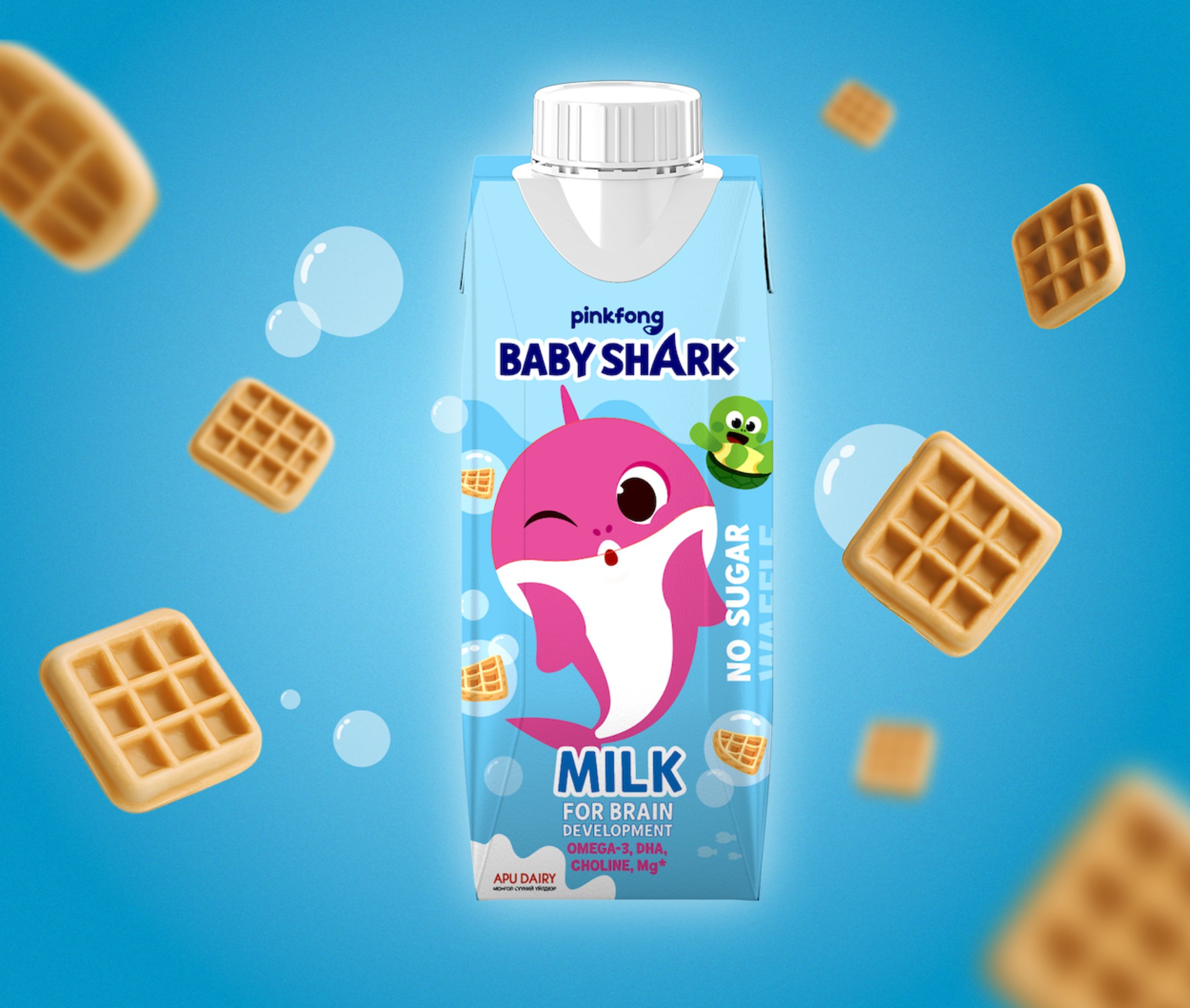 APU Dairy Kids × Baby Shark Image 2